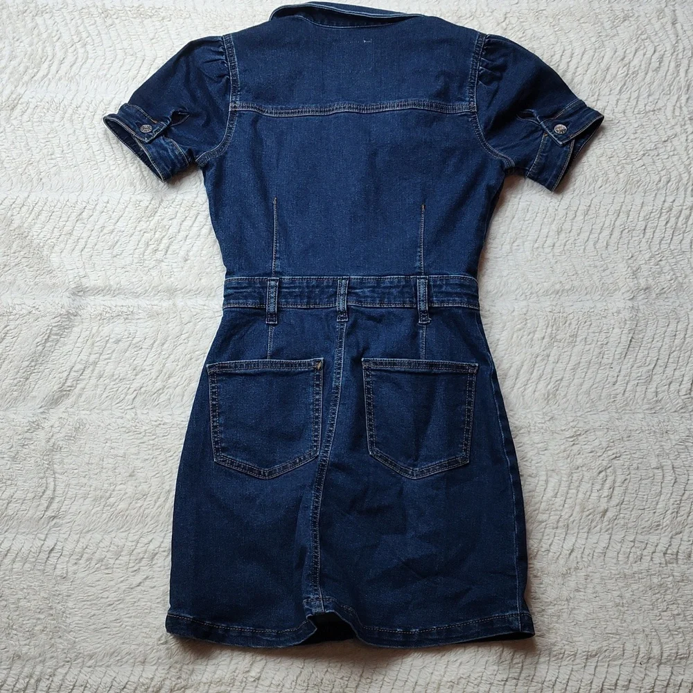 Celebrity Pink Women's XS Blue Denim Dress - Picture 10 of 10